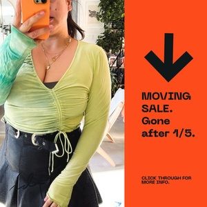 Free people asymmetrical neck top